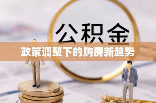 赤坎政策调整下的购房新趋势
