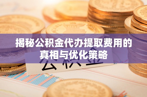 赤坎揭秘公积金代办提取费用的真相与优化策略
