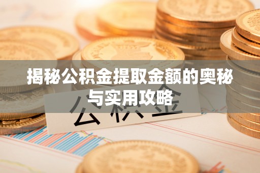 赤坎揭秘公积金提取金额的奥秘与实用攻略