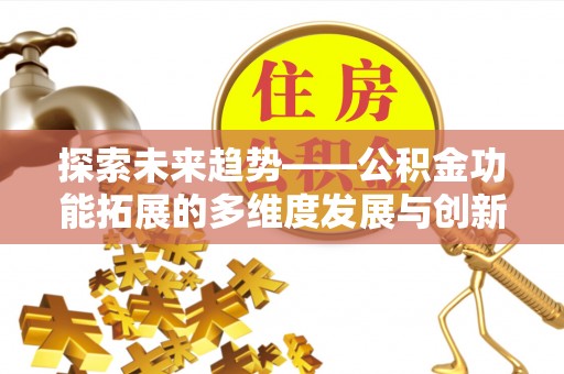 赤坎探索未来趋势——公积金功能拓展的多维度发展与创新