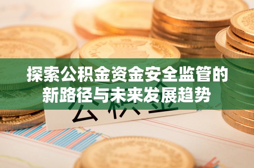 赤坎探索公积金资金安全监管的新路径与未来发展趋势