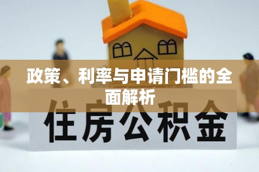 赤坎政策、利率与申请门槛的全面解析