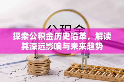 赤坎探索公积金历史沿革，解读其深远影响与未来趋势