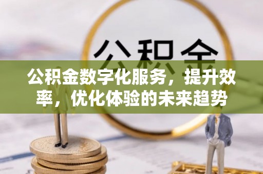 赤坎公积金数字化服务，提升效率，优化体验的未来趋势